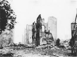 Guernica after the bombing