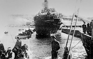 SS Stanbrook, Alicante Harbour, March 1939