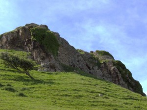 Deganwy Castle, courtesy of www.castleswales.com