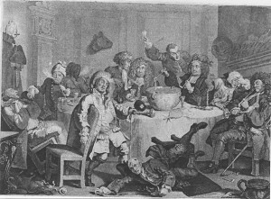 Hogarth's 18th Century Coffee House, Georgian Britain