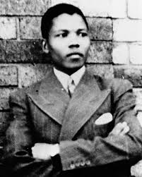 A young Nelson Mandela