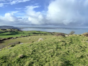 Red Wharf Bay from the Din Sylwy Ramparts